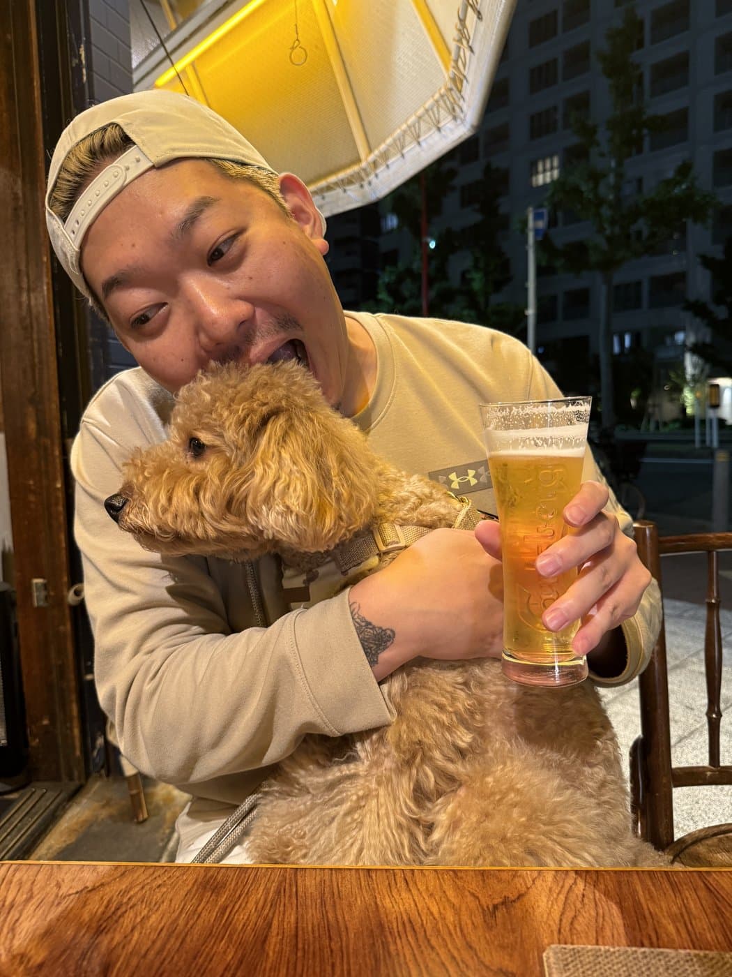 代表取締役 高井律明と愛犬(その5)
